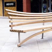 Public seating for Allied London Properties